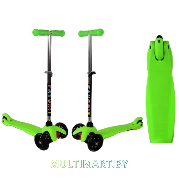 Самокат Favorit Mini 4105 (зеленый)